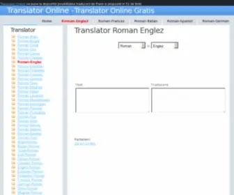 Translator-Gratis.ro(Translator roman englez) Screenshot