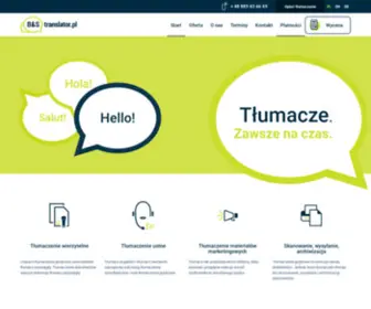 Translator.pl(Profesjonalny zespół tłumaczy przysięgłych. Szeroka oferta tłumaczeń) Screenshot