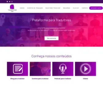 Translators101.com.br(Palestras para tradutores) Screenshot