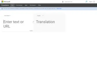 Translatoruser.net(Zoeken Microsoft Translator) Screenshot