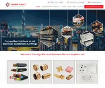 Translight.me(Electrical Suppliers in Dubai) Screenshot