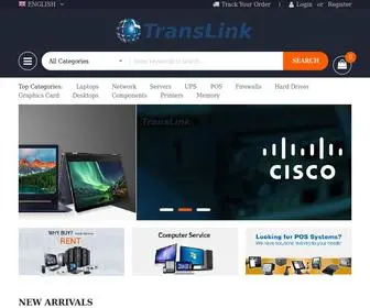 Translinkonline.com(Translink Computer Systems) Screenshot