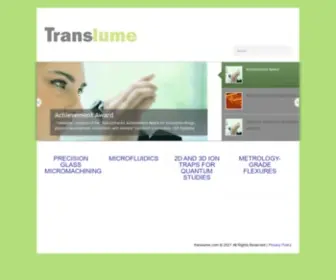 Translume.com(Home) Screenshot