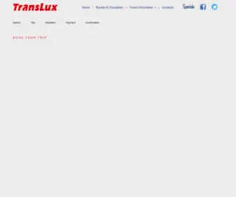 Translux.co.za(Translux Home) Screenshot