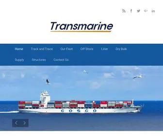 Transmarines.net(Shipping Liner) Screenshot