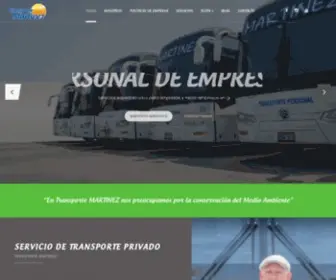 Transmartinez.pe(Servicio de Transporte de Personal) Screenshot