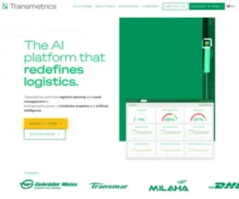 Transmetrics.ai(The AI platform that redefines logistics) Screenshot
