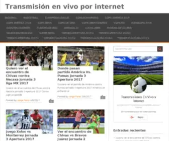 Transmisionesenvivo.net(Tranmisión) Screenshot