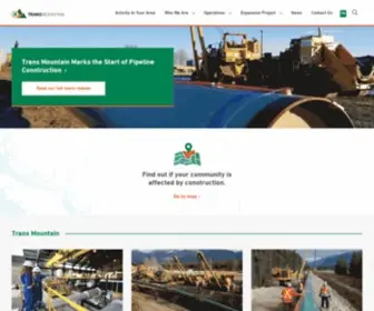 Transmountain.com(Trans Mountain) Screenshot