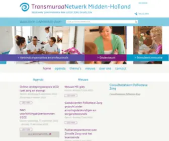 Transmuraalnetwerk.nl(Transmuraal Netwerk Midden) Screenshot