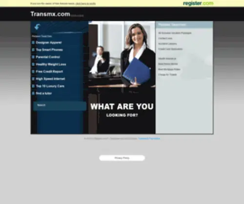 Transmx.com(Transmedia Corporation) Screenshot