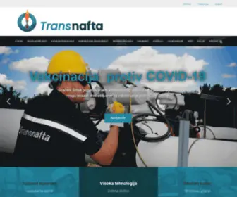 Transnafta.rs(Transnafta AD Pančevo) Screenshot