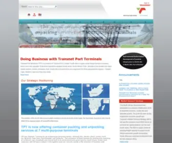 Transnet-TPT.net(Transnet Port Terminals) Screenshot