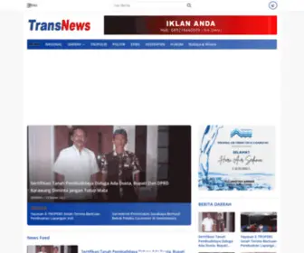 Transnews.co.id(Transnews) Screenshot