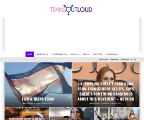Transoutloud.com(Transoutloud) Screenshot