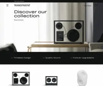 Transpa.rent(Bluetooth speakers in timeless design) Screenshot