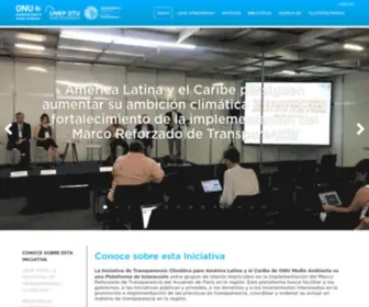 Transparenciaclimatica.org(Iniciativa) Screenshot