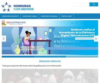 Transparenciacovid19Honduras.org(Honduras con Hechos) Screenshot