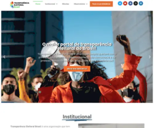 Transparenciaeleitoral.com.br(Transparência Eleitoral) Screenshot