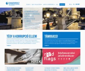 Transparency.hu(Főoldal) Screenshot