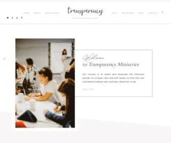 Transparencyministries.com(Transparency Blog) Screenshot