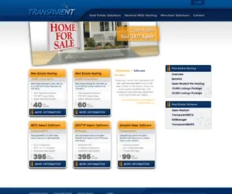 Transparent-Realestate.com(Real Estate Solutions) Screenshot