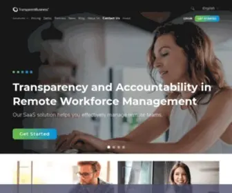 Transparentbusiness.com(Enabling Efficient Work) Screenshot