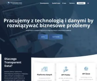 Transparentdata.pl(Transparent Data) Screenshot