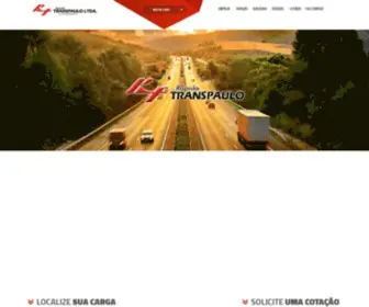 Transpaulo.com.br(Transportadora Rápido Transpaulo) Screenshot