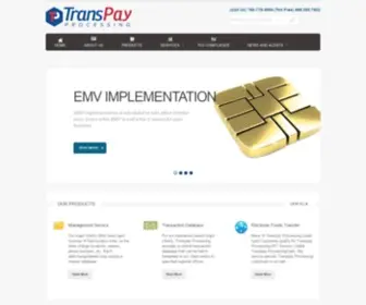 Transpayprocessing.net(Transpay Processing) Screenshot