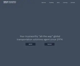 Transped.com(Transporte Internacional Aéreo) Screenshot