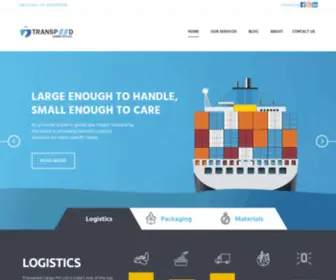 Transpeed.in(Transpeed Cargo Pvt Ltd) Screenshot