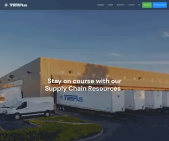 Transplus.com(Warehouse & Logistics) Screenshot