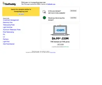 Transpolegroup.com(Forsale Lander) Screenshot