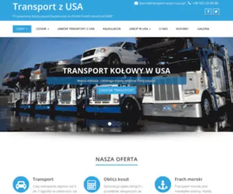 Transport-Auta-Z-Usa.pl(Transport Auta z USA) Screenshot