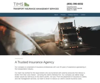 Transport-INS.com(A Trusted Insurance Agency) Screenshot