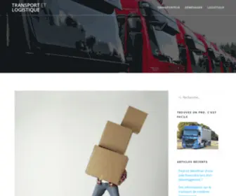 Transport-Logistique.net(Transport et logistique) Screenshot