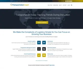 Transportationinsight.com(Transportation Insight) Screenshot