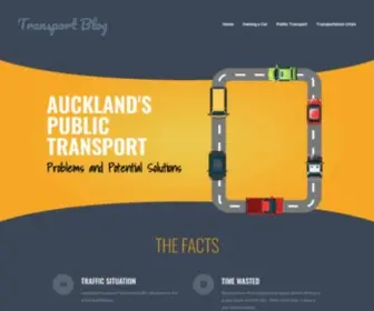 Transportblog.co.nz(Auckland Transport Blog) Screenshot