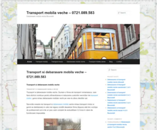 Transportdetotfelul.ro(Debarasare mobila veche Bucuresti) Screenshot