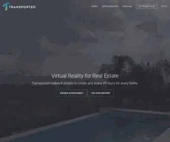 Transported.co(Virtual Reality Tours for Real Estate) Screenshot