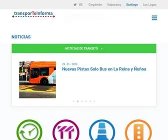 Transporteinforma.cl(Viernes 31 de Enero) Screenshot