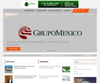 Transporteinformativo.com.mx(Portal informativo del sector de carga y transporte) Screenshot