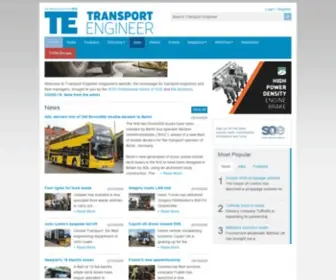 Transportengineer.org.uk(Transport Engineer Website) Screenshot