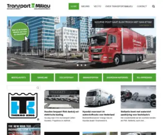 Transportenmilieu.nl(Alles over duurzaam en efficient wegtransport) Screenshot