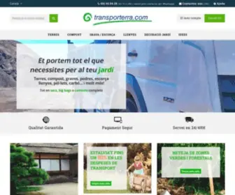 Transporterra.com(Jardí) Screenshot