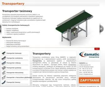 Transportery-Damatic.pl(Transporter taśmowy) Screenshot