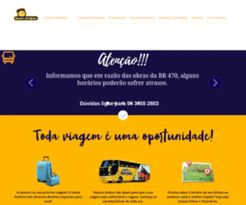 Transportesantoantonio.com.br(Venda de veículos) Screenshot