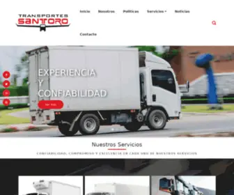 Transportesantoro.com(Inicio) Screenshot