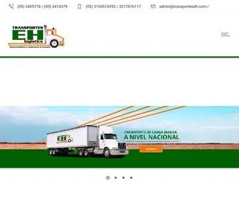 Transporteseh.com(Transportes Echeverri Hernandez) Screenshot